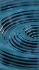 Leinwandbilder - Rhythmic Depths: An Exploration of Dynamic Circular Layers
