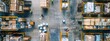 © Imron - Aerial view of a good team checking product stock in a warehouse Warehouse prepares products for delivery Check delivery