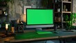 © HPMP Studio - Advanced Desktop Computer with Chroma Key Green Screen