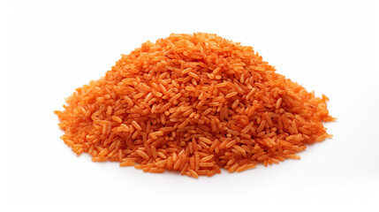 Sticker - Isolated Spanish rice against a stark white background