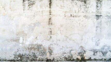 Sticker - Weathered White Concrete Wall