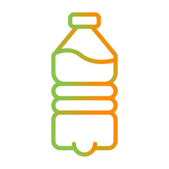 Canvas Print - Nalgene bottle Vector Icon