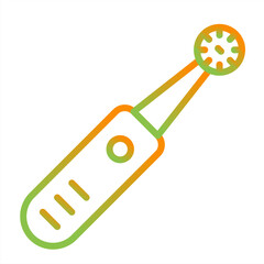 Wall Mural - Electric Toothbrush Vector Icon