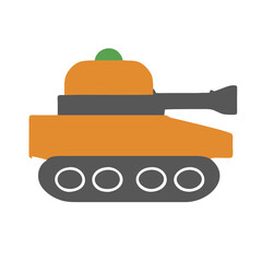 Wall Mural - tank icon