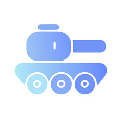 Wall Mural - tank icon