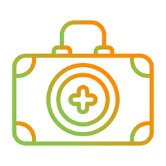 Wall Mural - First aid kit Vector Icon