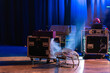 © innervision - Crates with the equipment on the backstage of the concert stage