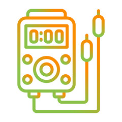 Sticker - Outlet Tester Vector Icon