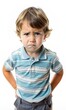 © BERMED - Angry Boy Expressing Frustration - Capturing Emotions of Childhood