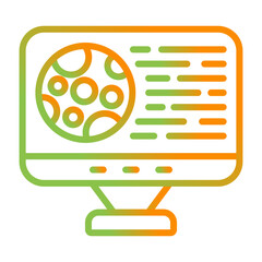 Sticker - Research Vector Icon