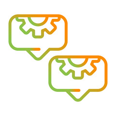 Poster - Speech Bubble Vector Icon