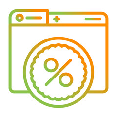 Poster - Discount Vector Icon