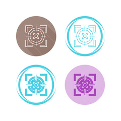 Sticker - Target Vector Icon