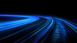 © l1gend - electric road, blue light line speed, dynamic