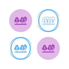 Poster - Tree Vector Icon