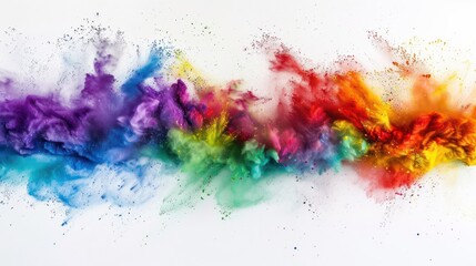 Poster - abstract colorful background