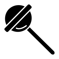 Poster - Lollipop Glyph Icon