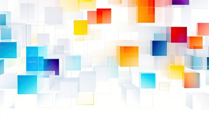 Poster - abstract colorful background