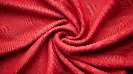 Canvas Print - red silk background