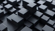 © Mrt - Isometric dark blocks creating a modern, abstract 3D background for websites and digital designs