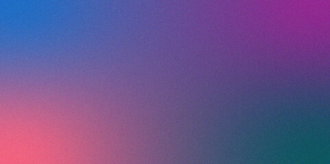 Poster - Pink purple grainy gradient with soft noise texture effect. luxury Dark Purple vector smart blurred with rough, grain and noise. Pink purple texture magenta glowing light.