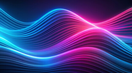 Wall Mural - pink and blue abstract background with lines