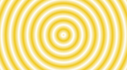 Wall Mural - Circle white and yellow background.