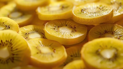 Canvas Print - The Yellow Kiwi Slices