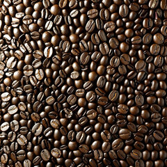 Wall Mural - Coffee abstract texture, rich earthy tones, swirling patterns, high quality
