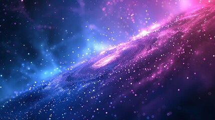 Wall Mural - Abstract Cosmic Galaxy Background