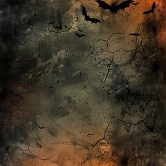 Poster - Cryptic Halloween Texture for Creepy Designs