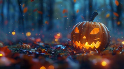 Festive Halloween Trick-or-Treat Background