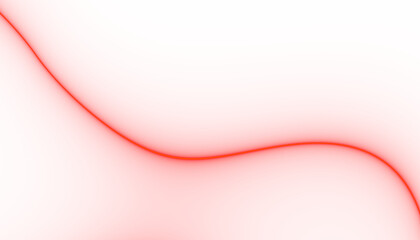 Wall Mural - wave red lines background. flowing curved smoke lines. template for banner, flyer, brochure, present