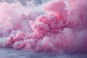 Canvas Print - Pink Cloudscape