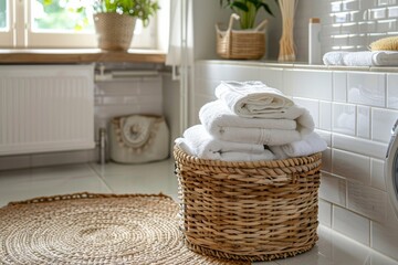 Canvas Print - Inviting Modern Bathroom