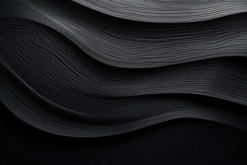 Depth in Darkness: abstract canvas featuring the nuanced texture of carbon fiber. This composition captures a sense of mystery and intrigue. Carbon Essence, Abstract, 