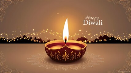 Happy Diwali Background Design