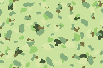 Woodland Camo Paint. Seamless Print. Fabric Abstract Background. Military Vector Camoflage. Modern Brown Pattern. Tree Grey Grunge. Digital Urban Camouflage. Khaki Vector Pattern. Green Camo Print.