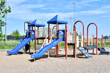 Wall Mural - Playground Equipment