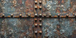 © Lila Patel - Urban metal detailed close up texture aged metal with rust.