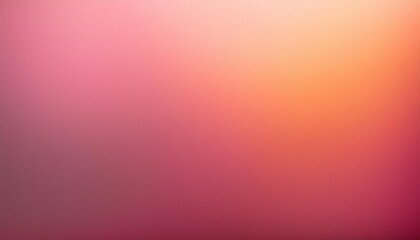Wall Mural - grainy background pink warm gradient