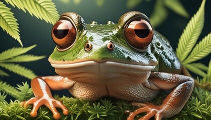 cannabis frog