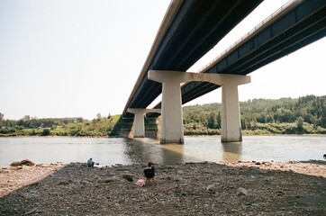 bridge over river