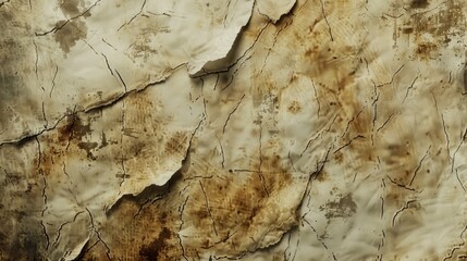Wall Mural - Texture of old paper with age marks