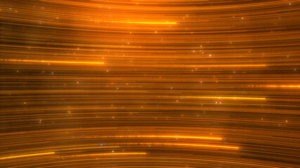 Wall Mural - abstract gold light trail creative cosmic background. explosion, hyper jump into another galaxy.