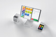 © phonlamaiphoto - Point of sale system or cash register machine on desk