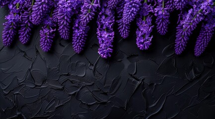 Wall Mural - purple silk