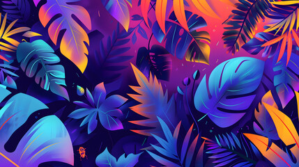 tropical leaf background