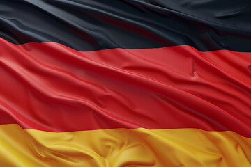 Germany flag waving. Symbol of the country, background