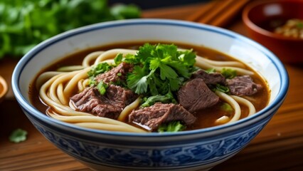 Sticker -  A hearty beef noodle soup ready to warm your soul